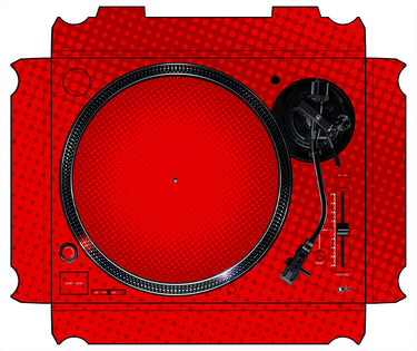 Technics 1200 / 1210 MK7 Skin Gradienter Red